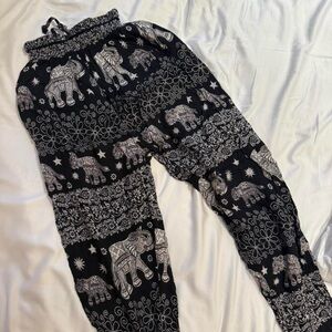 Elephant Print Kids Bottoms